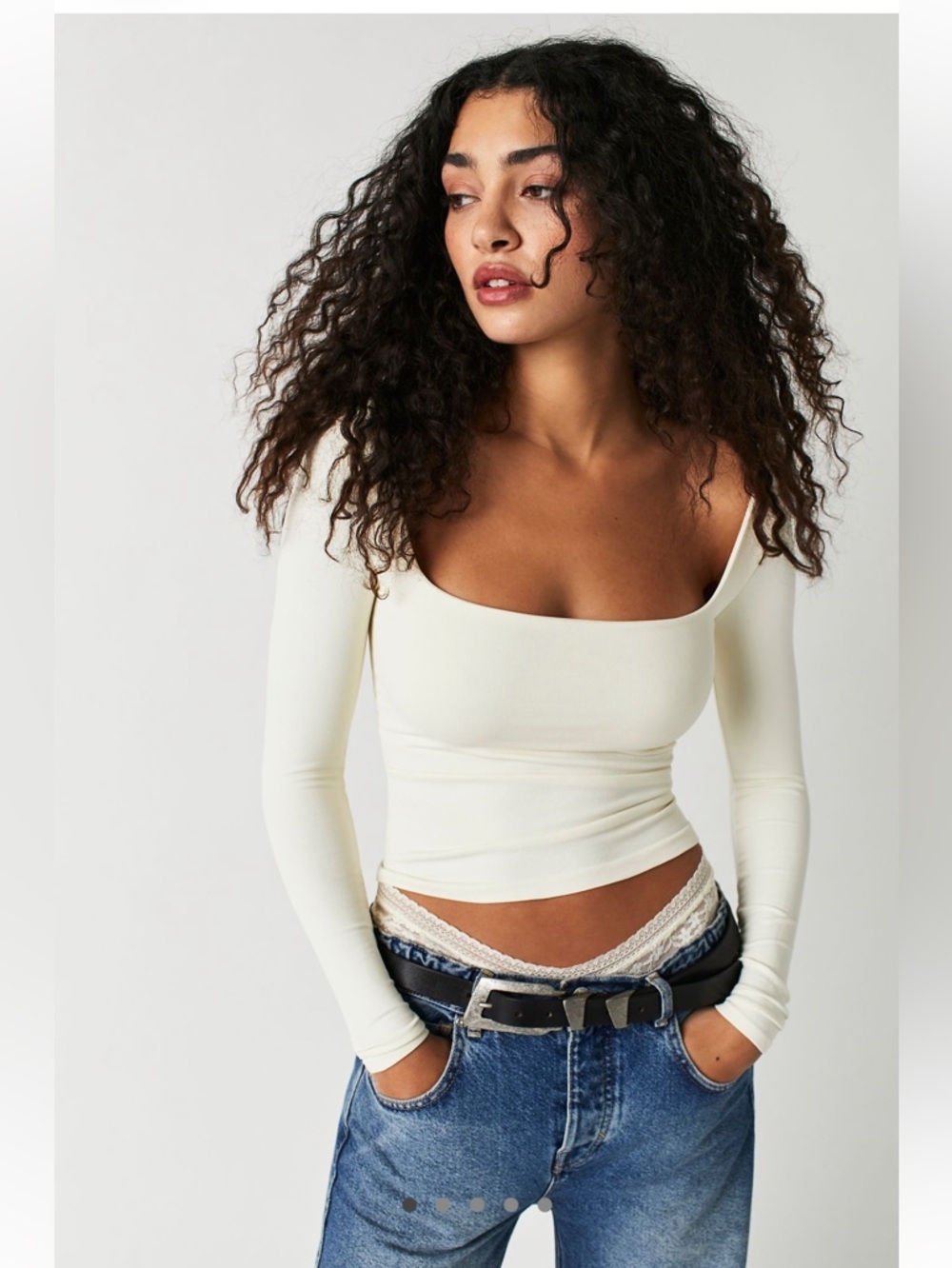 Free people intimately Clean Lines long Sleeve  size M\L